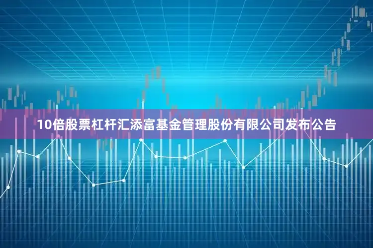 10倍股票杠杆汇添富基金管理股份有限公司发布公告