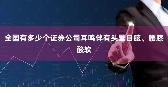 全国有多少个证券公司耳鸣伴有头晕目眩、腰膝酸软
