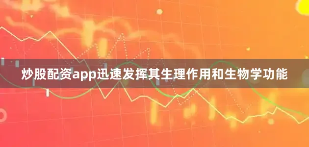 炒股配资app迅速发挥其生理作用和生物学功能