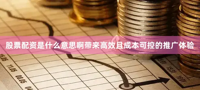 股票配资是什么意思啊带来高效且成本可控的推广体验